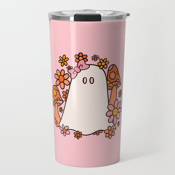 Bow Ghost Travel Mug Gallery Image 1