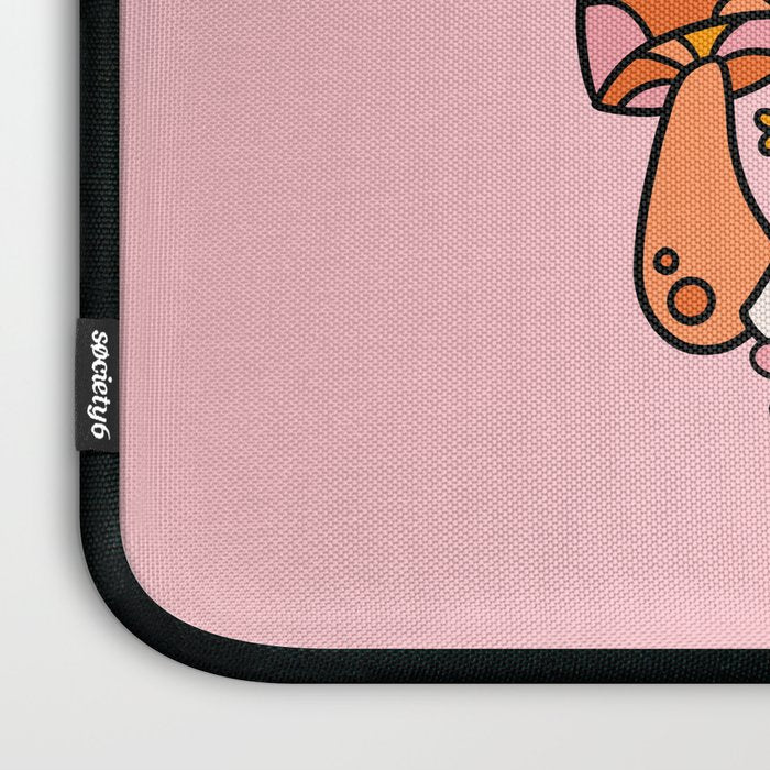 Bow Ghost Laptop Sleeve Gallery Image 3