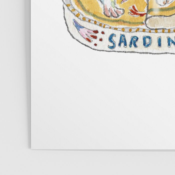 Oiled sardine Cats Poster Gallery Image 3