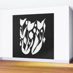 Diamond Tulips ii Wall Mural Gallery Image 2
