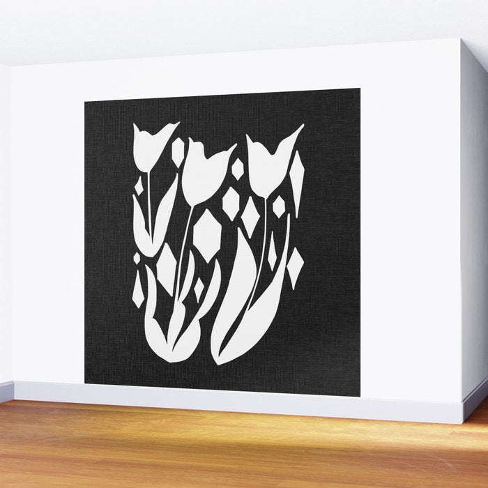 Diamond Tulips ii Wall Mural Gallery Image 2