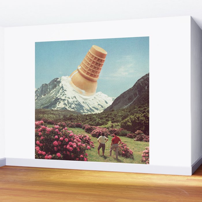 Ice Cream Peak - Mountain Meltdown Wall Mural Gallery Image 2