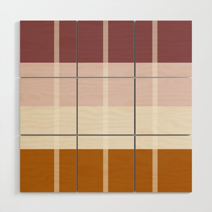 Rosé Wood Wall Art Gallery Image 1