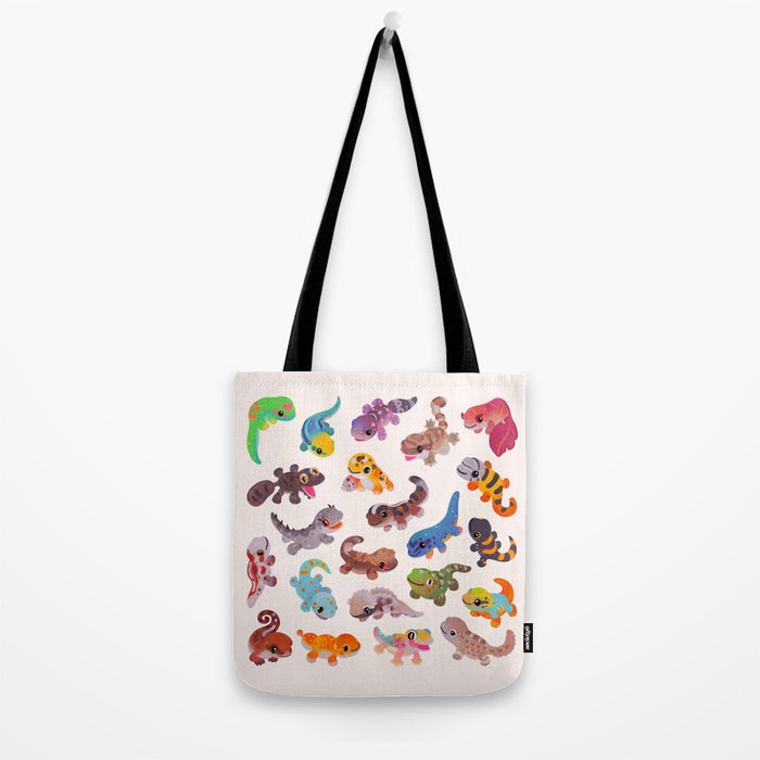Gecko - bright Tote Bag Gallery Image 2