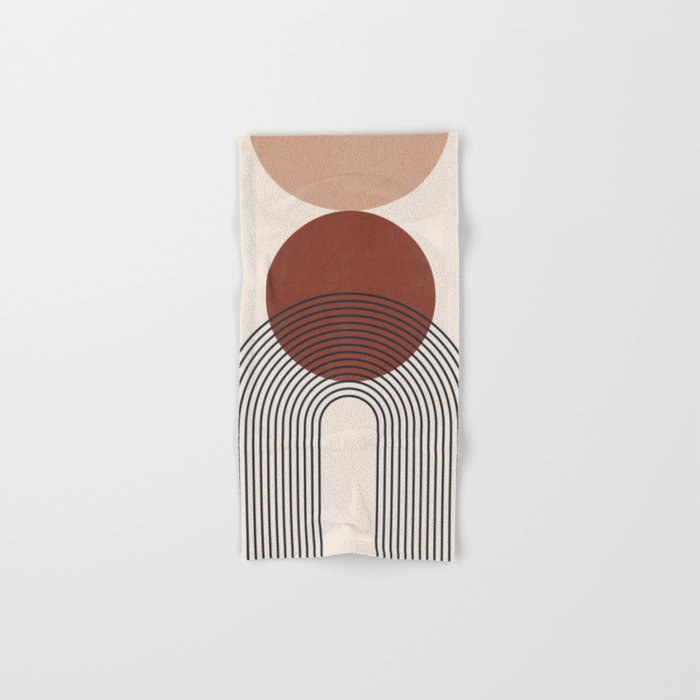 Minimal Geometric Shapes 151 Bath Towel Gallery Image 1