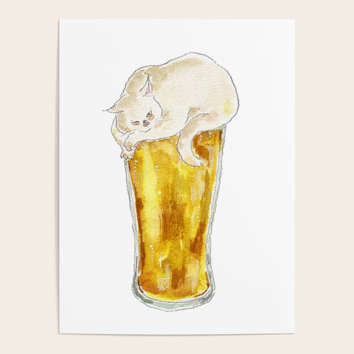 Beer Cat Poster Gallery Image 4