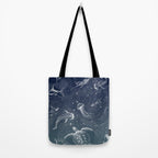 Cosmic Ocean  COLOR GRAD -  turquoise Tote Bag Gallery Image 2