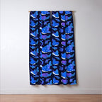 Polka dot shark Window Curtain Gallery Image 3