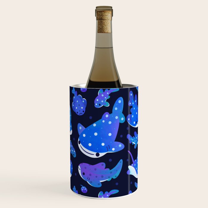 Polka dot shark Wine Chiller Gallery Image 3