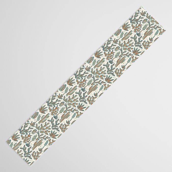 Cactus Desert - sage and copper Table Runner Gallery Image 3