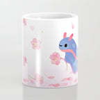 Cherry blossom slug Coffee Mug Gallery Image 4