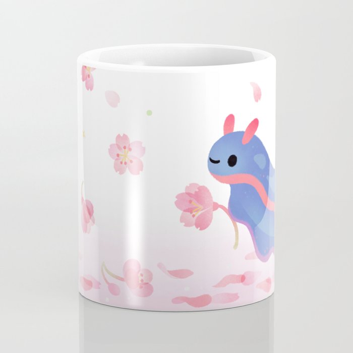 Cherry blossom slug Coffee Mug Gallery Image 4