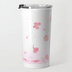 Cherry blossom slug Travel Mug Gallery Image 3