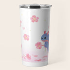Cherry blossom slug Travel Mug Gallery Image 1