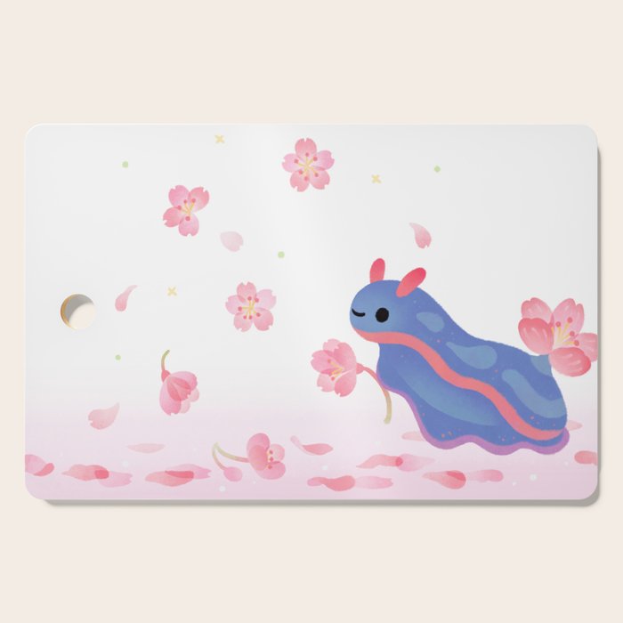 Cherry blossom slug Cutting Board Gallery Image 1