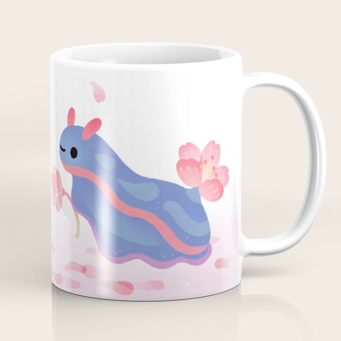 Cherry blossom slug Coffee Mug Gallery Image 1