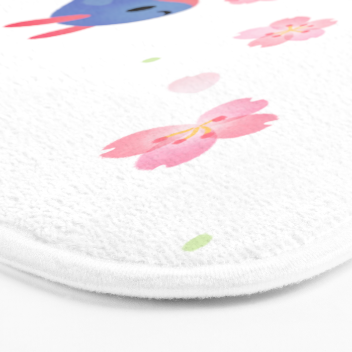 Cherry blossom slug Bath Mat Gallery Image 3