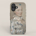 Relax It's Only Chaos iPhone Case Gallery Image 1