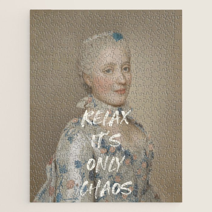 Relax It's Only Chaos Jigsaw Puzzle Gallery Image 1