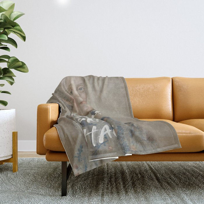 Relax It's Only Chaos Throw Blanket Gallery Image 1