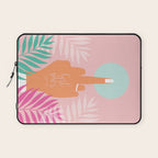 Grl Pwr #girlpower #feminist #society6 Laptop Sleeve Gallery Image 1