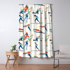 Winter Olympic Games Window Curtain Gallery Image 1