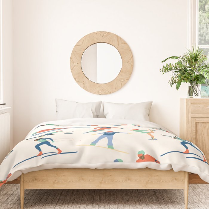 Winter Olympic Games Duvet Cover Gallery Image 3