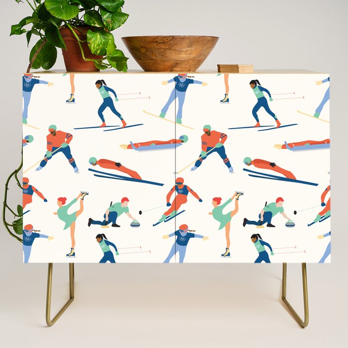 Winter Olympic Games Credenza Gallery Image 1