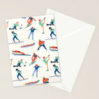 Winter Olympic Games Stationery Card Gallery Image 2