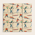 Winter Olympic Games Wood Wall Art Gallery Image 1