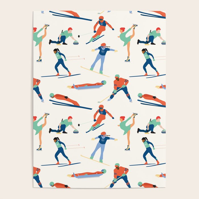 Winter Olympic Games Poster Gallery Image 4
