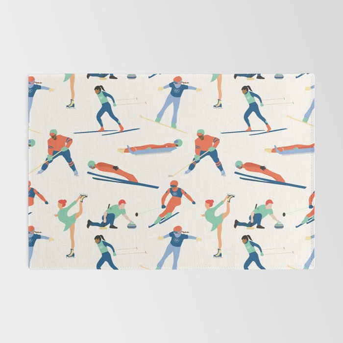 Winter Olympic Games Rug Gallery Image 2
