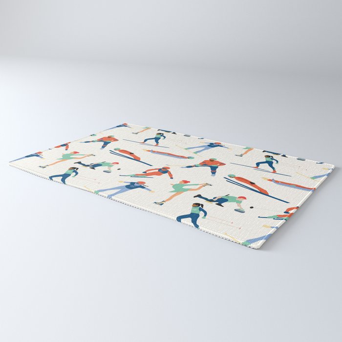Winter Olympic Games Rug Gallery Image 3