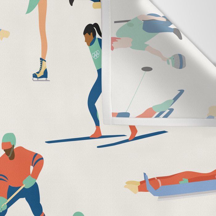 Winter Olympic Games Wall Tapestry Gallery Image 3