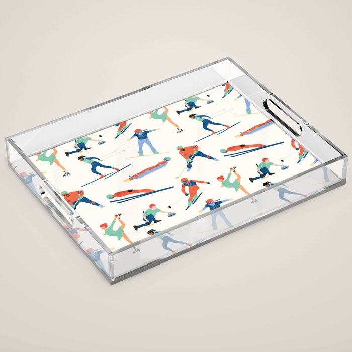 Winter Olympic Games Acrylic Tray Gallery Image 1