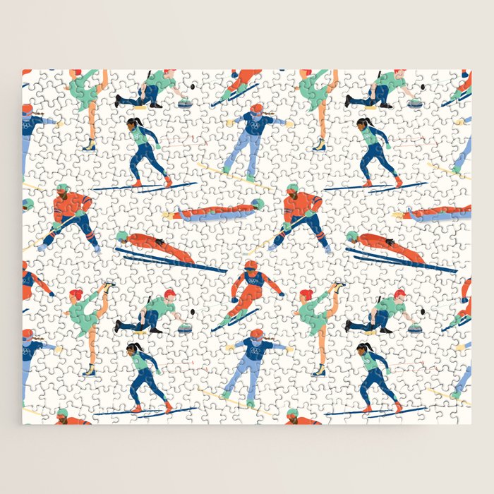 Winter Olympic Games Jigsaw Puzzle Gallery Image 1