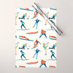 Winter Olympic Games Wrapping Paper Gallery Image 1