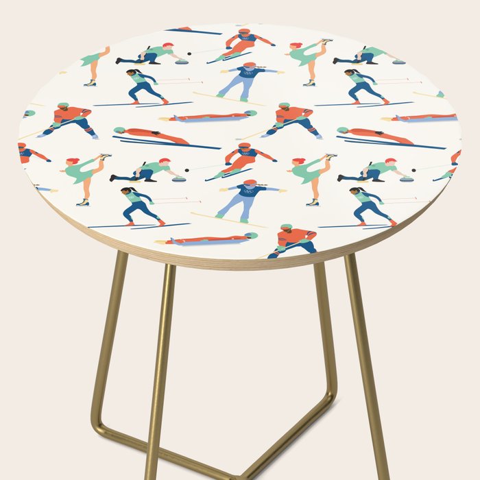 Winter Olympic Games Side Table Gallery Image 2
