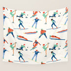 Winter Olympic Games Wall Tapestry Gallery Image 4