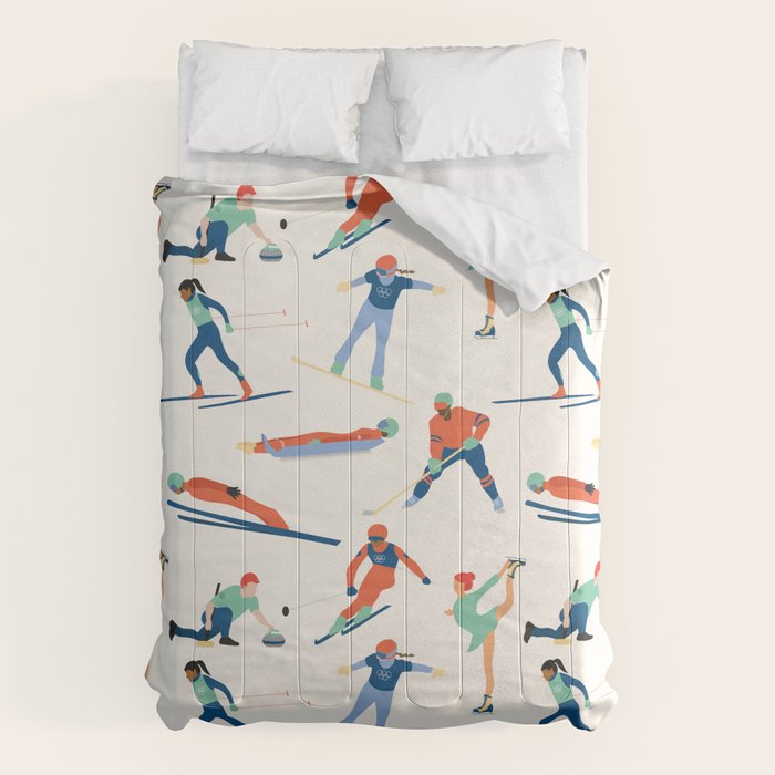 Winter Olympic Games Comforter Gallery Image 6