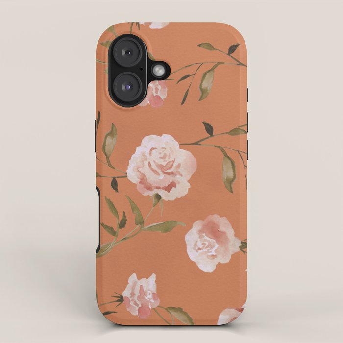 Watercolor Roses iPhone Case Gallery Image 1