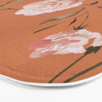 Watercolor Roses Bath Mat Gallery Image 3