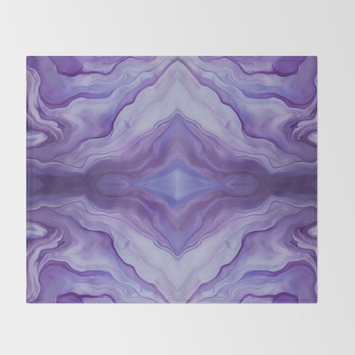 Amethyst Throw Blanket Gallery Image 2