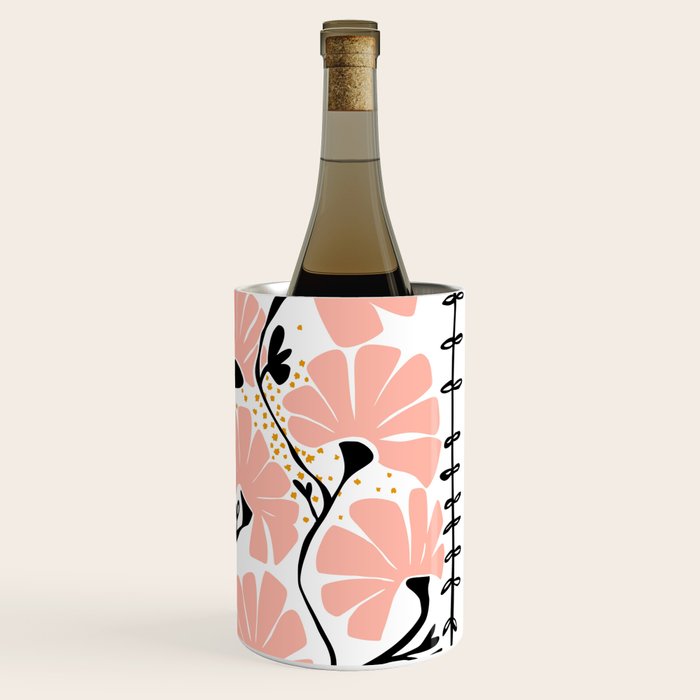 Ever blooming good vibes white Wine Chiller Gallery Image 3