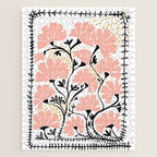 Ever blooming good vibes white Jigsaw Puzzle Gallery Image 1