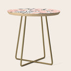 Ever blooming good vibes white Side Table Gallery Image 1