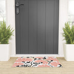 Ever blooming good vibes white Welcome Mat Gallery Image 3