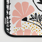 Ever blooming good vibes white Laptop Sleeve Gallery Image 3