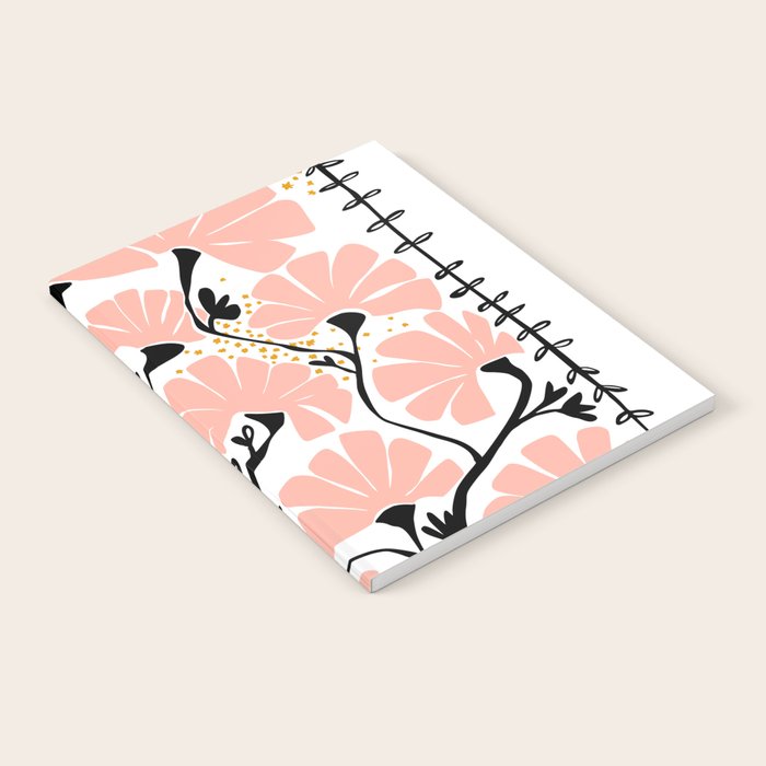 Ever blooming good vibes white Notebook Gallery Image 2
