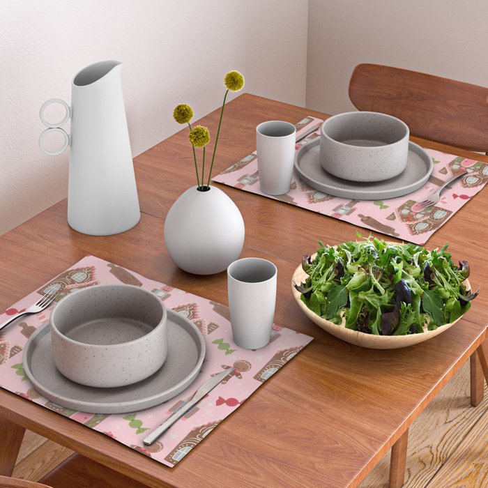 Retro Christmas Baking Wonderland Placemat Gallery Image 2